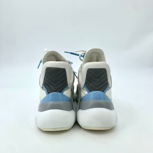 Louis Vuitton Archlight Sneakers Womens White Blue Orange Leather & Mesh Designe - Picture 4 of 9